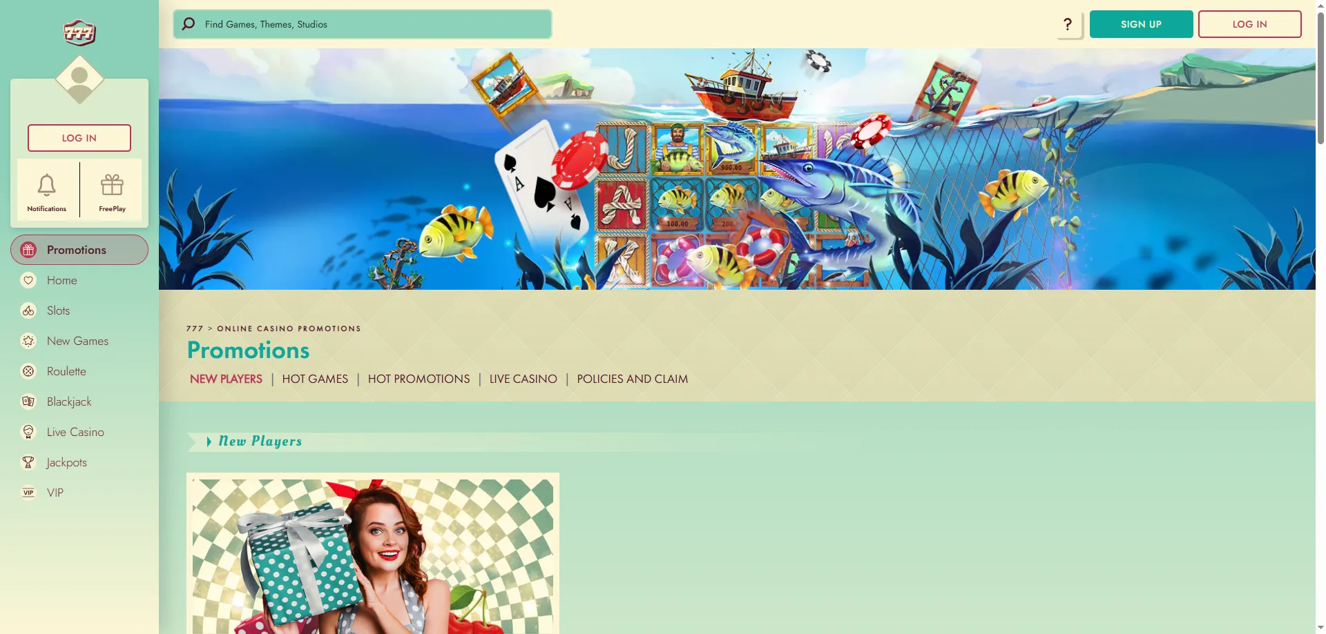 777 Casino mobile bonus offers &mdash; welcome bonus and free spins on app